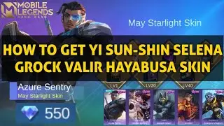 HOW TO GET MAY STARLIGHT SKIN YI SUN-SHIN SELENA GROCK VALIR