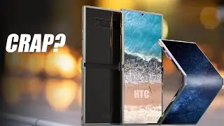 HTC's First Foldable Smartphone - CRAPY DESIGN?