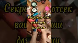 Тайник в туши для ресниц