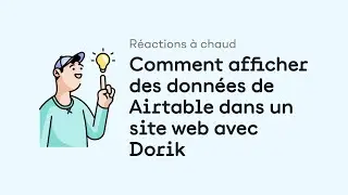 Afficher des données Airtable dans un site web devient simple avec Dorik !