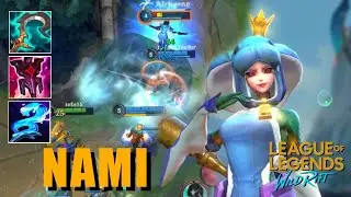 URF THE NAMI-TEE IN 8 KILLS MVP! | WILD RIFT