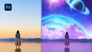 Night Sky | Photo Manipulation | Photoshop Tutorial