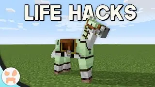 25 MINECRAFT LIFE HACKS!