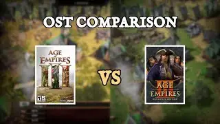 Age of Empires 3 vs AoE 3 DE (Soundtrack Comparison)