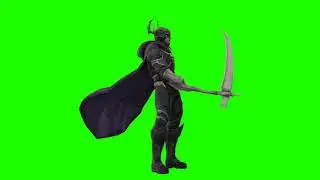 Grim Reaper idle animated left chroma
