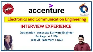 Accenture Interview Experience 2021 | E&C Students 