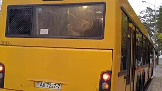ПОЕЗДКА на АВТОБУСЕ мАз 107.466 (ГОС.НОМЕР АК 7227-7) МАРШРУТ 99