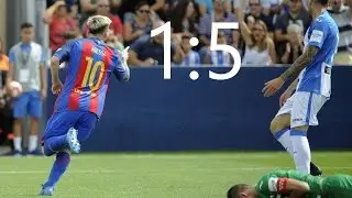 LEGANÉS - FC BARCELONA 1:5 LIGA BBVA All Goals Highlights 17/09/2016 HD