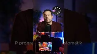 Fotograf makinelerindeki mod tekerinin islevi: ✍️