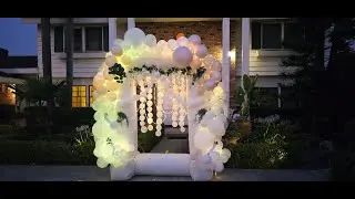 Superior Inflatables Photobooth Backdrop idea  for wedding, bridal shower, baby shower, other event.