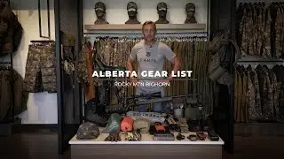 ALBERTA GEAR LIST - Rocky MTN Bighorn hunt.