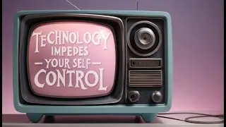 Technology impedes your self control
