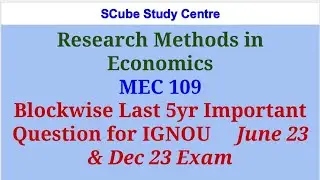 MEC 109 Blockwise Last 5yr Question for June 23 & Dec 23