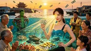 【Dubbing】A fisherwoman risked her life to save others; Mazu bestowed upon her golden eyes.#drama