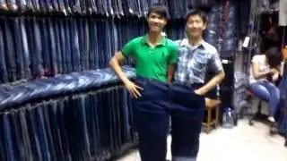 2 vietnamese in 1 jeans