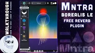Free Plugin! Mntra - Borealis LE | Walkthrough - How to use - How it sounds | Dynamic reverb plugin