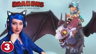 FLYING AND VALKA'S MOUNTAIN! - Dreamworks Dragons Dawn Of New Riders Gameplay Walkthrough Part 3