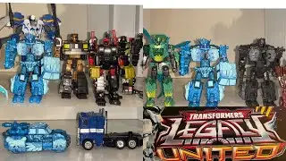 Transformers legacy united Calcitron review. Star raiders deluxe figure collection comparison