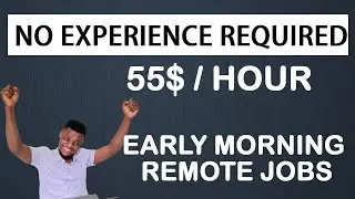 3 REMOTE JOBS YOU CAN DO BEFORE YOU START YOUR DAY #remotejobs