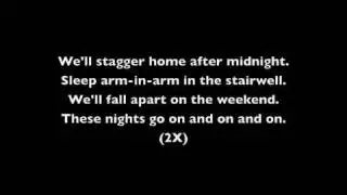 Blink 182 - After Midnight (With Lyrics)