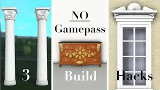 3+ BAROQUE Build Hacks! | ~NO GAMEPASS~ | Bloxburg