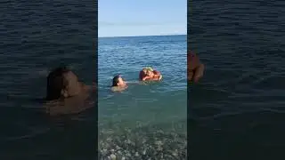 Сочи, море, пляж, июль 2024г