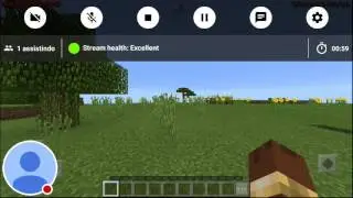 Meu stream de Minecraft PE