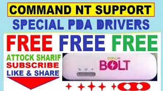 ZONG E8372 SPECIAL DRIVER COMMAND NOT SUPPORT ERROR FIXEDAttockSharif