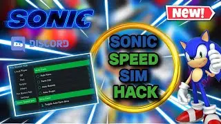 NEW! Roblox Sonic Speed sim OP GUI! (AUTOFARM, AUTOFARM ORBS, AUTO REBIRTH, MORE)