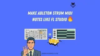 🔥Make Ableton Live Strum Midi Notes Like FL Studio🔥60 Second Ableton Tips 