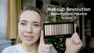 Макияж глаз с Makeup Revolution Redemption Palette Iconic 2