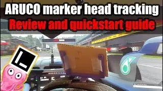 DIY Aruco Marker head tracking review and quickstart guide, using Opentrack!