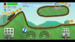 Шёл на рекорд но что-то пошло не так. Играю в Hill climb racing #8