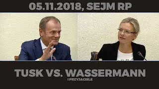 Tusk vs. Wassermann i przyjaciele (5.11.2018, Sejm RP) [BEST OF]
