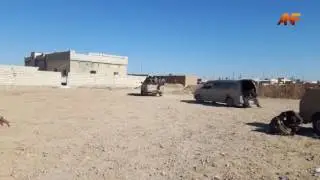 QSD'nin ''Fırat'ın Gazabı'' adıyla başlattığı Rakka Operasyonu'ndan ilk görüntüler.