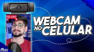 Como usar uma Webcam no Celular (Conectar Webcam usb no Celular para lives ou gravações)