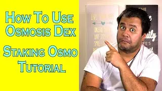 How To Use Osmosis Dex - Staking Osmo Tutorial - How much I made so far.