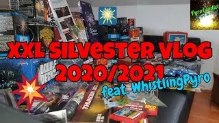 XXL Silvester Vlog 2020/2021 | Ballern bis die Nachbarn durchdrehen | Pyrozündler & WhistlingPyro