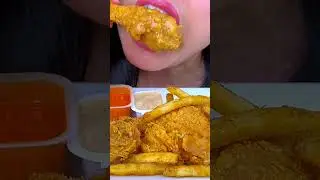 Popeyes Fried Chicken DIPPED In Gravy