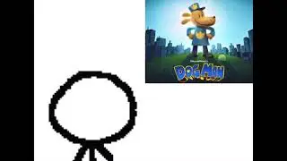 reacting to dog man trailer be like: