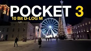 Short Lowlight Walk at Dusk / DJI POCKET 3 / 10bit D-Log M / 4K 60fps / Pro Mode (no Lowlight Mode)