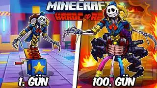 Hardcore Minecraft'ta PROTOTİP Olarak 100 Gün Geçirmemin Hikayesi...