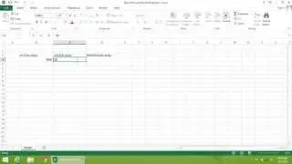 Excel  2013 Tutorial - How to Calculate the Percentage of Goal