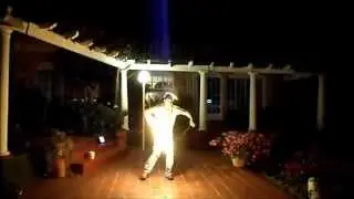 Quasar poi - Night fire poi, bolas