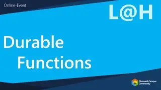 Lectures@Home - Durable Functions