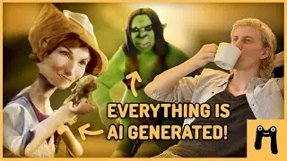 How I generated a full CG Short Film with AI