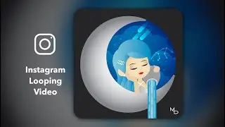 BLUE SIDE || Short Aquarius character animation (Loop 2x)
