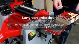 Pitkänreiänporalaite HOB 310ECO oikotasohöylään