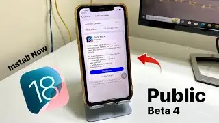 How To Install iOS 18 Public Beta 4 on any iPhone