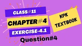 Sequence and Series I Exercise-4.1 I Question No. 4